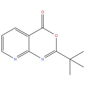 2-tert-butyl-4H-pyrido[2,3-d][1,3]oxazin-4-one