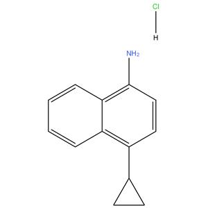 4-cyclopropylnaphthalen-1-amine hydrochloride