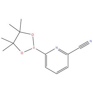 6-(4,4,5,5-tetramethyl-1,3,2-dioxaborolan-2-yl)picolinonitrile