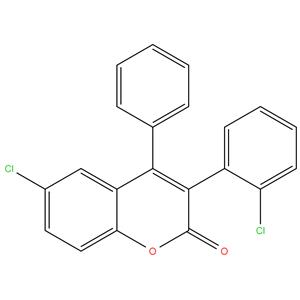 6-Chloro-3(2-Chloro Phenyl)-4-Phenyl Coumarin