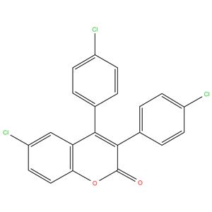 6-Chloro-3,4-Di(4-Chloro Phenyl) Coumarin