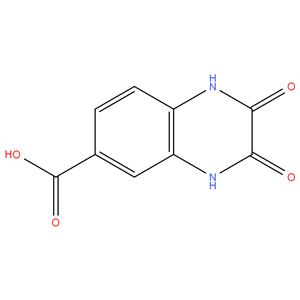 1,2,3,4-tetrahydro-2,3-dioxoquinoxaline-6-carboxylic acid