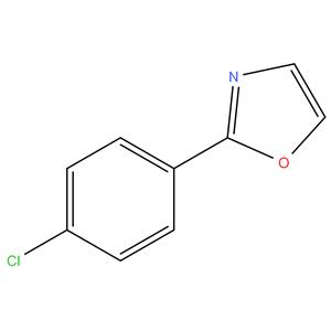 2-(4-CHLORO PHENYL) OXAZOLE