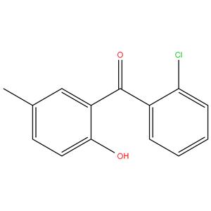 2'- Chloro-2- hydroxy-5- methyl benzophenone