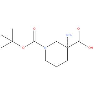 (R)-3-AMINO-1-(TERT-BUTOXYCARBONYL)PIPERIDINE-3-CARBOXYLIC ACID