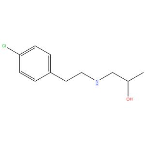 1-[[2-(4-Chlorophenyl)ethyl]amino]-2-propanol