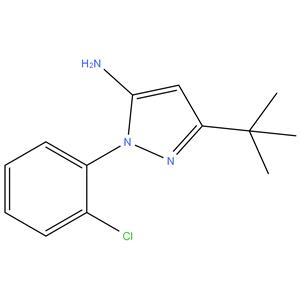 3-TERTBUTYL-1-(2-CHLORO PHENYL)-1H-PYRAZOLE-5-AMINE