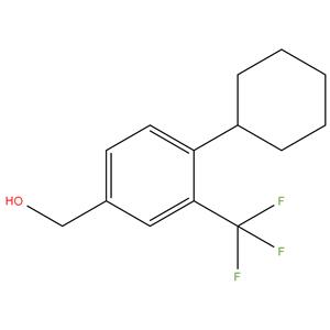 4-Cyclohexyl-3-(trifluoromethyl)benzyl Alcohol