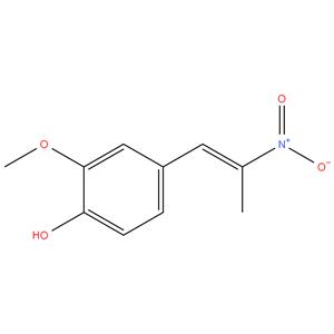 (E)-2-methoxy-4-(2-nitroprop-1-enyl) phenol