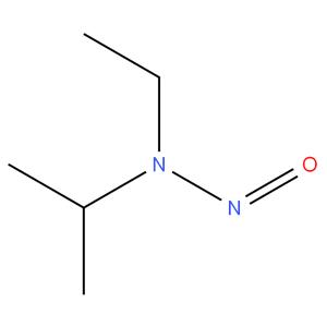 N-Niroso ethyl iso Propylamine