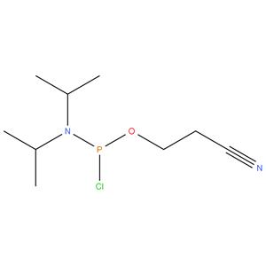 3 - ( ( chloro ( diisopropylamino ) phosphanyl ) oxy ) propanenitrile