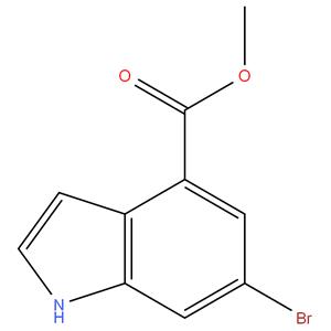 1H-Indole-4-carboxylic acid, 6-bromo-, methyl ester