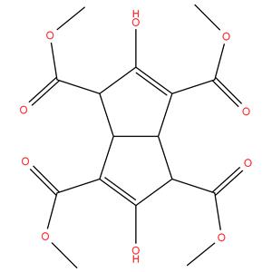 1,​3,​4,​6-​Pentalenetetracarbox​ylic acid, 1,​3a,​4,​6a-​tetrahydro-​2,​5-​dihydroxy-​, 1,​3,​4,​6-​tetramethyl ester