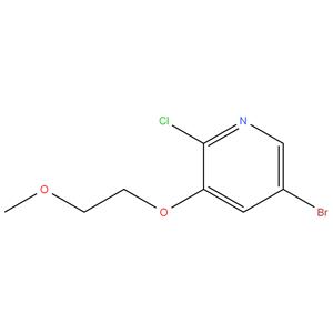 5-Bromo-2-chloro-3-(2-methoxyethoxy)pyridine