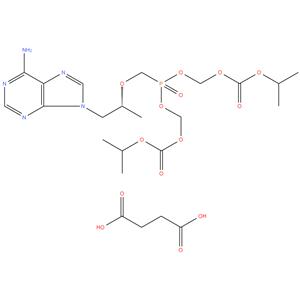 Tenofovir disoproxil succinate