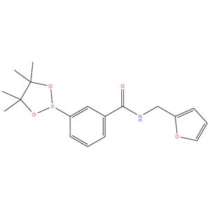 [3-(FURFURYLAMINO-1-CARBONYL)PHENYL]BORONIC ACID PINACOL ESTER