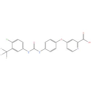 4-(4-(3-(4-Chloro-3-(trifluoromethyl)phenyl)ureido)phenoxy)picolinic acid
