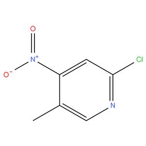 2-Chloro-5-methyl-4-nitropyridine
