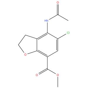 Methyl 4-(acetylamino)-5-chloro-2,3-dihydro-1-benzofuran-7-carboxylate