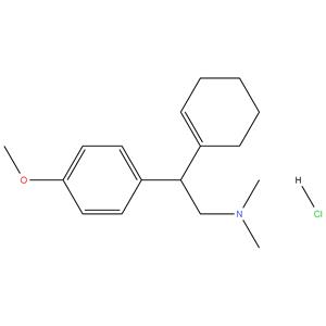 (2RS)-2-(Cyclohex-1-enyl)-2-(4-methoxyphenyl)-N,N-dimethylethanamine hydrochloride