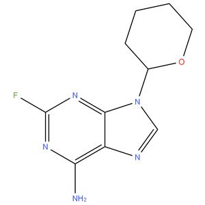 2-fluoro-9-(tetrahydro-2H-pyran-2-yl)-9H-purin-6-amine