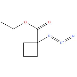 ethyl 1-azidocyclobutanecarboxylate