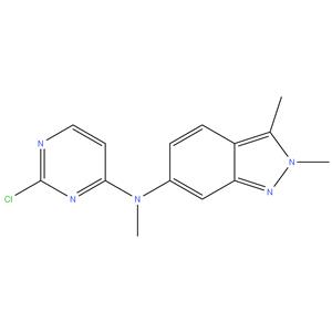 (2-Chloro-pyrimidin-4-yl)-(2,3-dimethyl-2H-indazol-6-yl)-methyl-amine