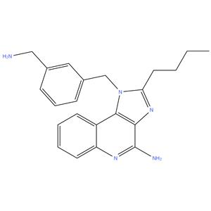 1-(3-(Aminomethyl)benzyl)-2-butyl-1H-imidazo[4,5-c]quinolin-4-amine