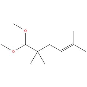 1,1-Dimethoxy-2,2,5-trimethyl-4-hexene