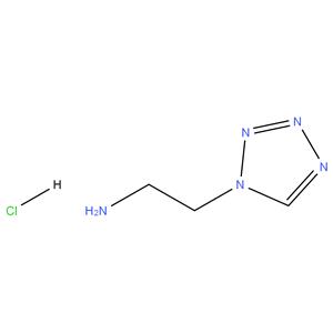 2- ( 1H - tetrazol - 1 - yl ) ethan - 1 - amine hydrochloride