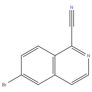 6-bromoisoquinoline-1-carbonitrile