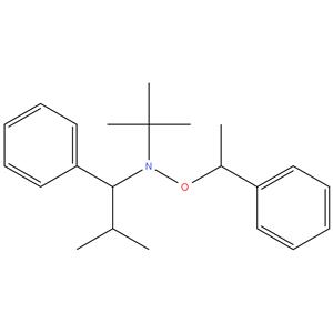 N-(1-phenylethoxy)-N-tert-butyl-2-methyl-1-phenylpropan-1-amine