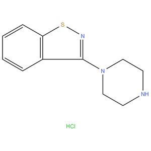 3-piperazin-1-yl-1, 2-benzisothiazole hydrochloride
