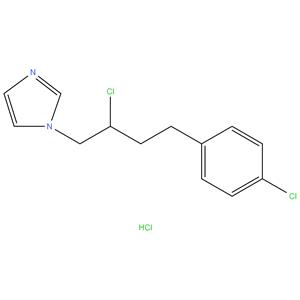 1-[2-Chloro-4-(4-chlorophenyl)butyl]imidazole hydrochloride (1:1)