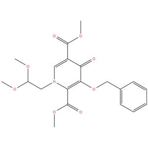 Dimethyl 3-(benzyloxy)-1-(2,2-dimethoxyethyl)-4-oxo-1,4-dihydro-2,5-pyridinedicarboxylate