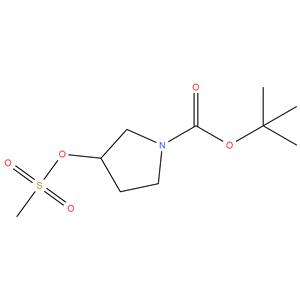 (3S)-N-Boc-3-[(methylsulphonyl)oxy]pyrrolidine
