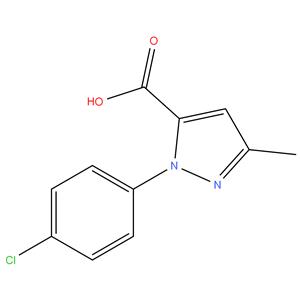 1-(4-CHLORO PHENYL)-3-METHYL-1H-PYRAZOLE-5-CARBOXYLIC ACID