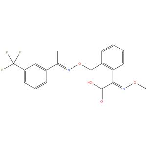 (E)-2-(methoxyimino)-2-(2-(((E)-1-(3-(trifluoromethyl)phenyl)ethylideneaminooxy)methyl)phenyl)acetic acid