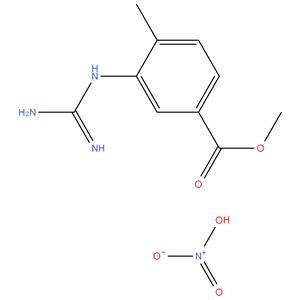 Benzoic Acid, 3- [(Aminoimino Methyl) Amino]-4-Methyl-, Methyl Ester, Nitrate