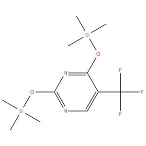 5-(trifluoromethyl)-2,4-bis((trimethylsilyl)oxy)pyrimidine