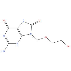 2-amino-8-hydroxy-9-((2-hydroxyethoxy)methyl)-1,9-dihydro-6H-purin-6-one