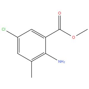 Methyl 2-Amino-5-chloro-3-methylbenzoate