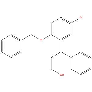 5-Bromo-gamma-phenyl-2-(phenylmethoxy)benzenepropanol