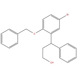 3-(2-Benzyloxy-5-bromophenyl)-3-phenylpropan-1-ol