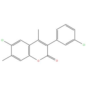 6-Chloro-3(3-Chloro Phenyl)-4,7-Dimethyl Coumarin