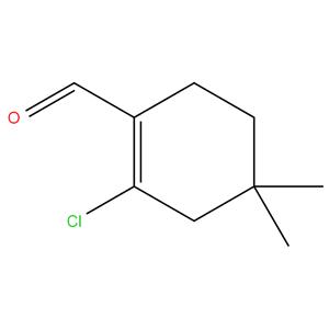2-chloro-4,4-dimethylcyclohexenecarbaldehyde