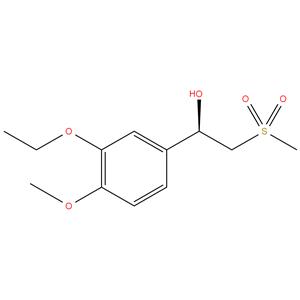 1-(3-ethoxy-4-methoxyphenyl)-2-(methylsulfonyl)ethanol