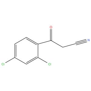2,4-di chloro benzoylacetinitrile