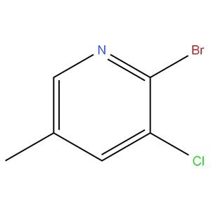 2-Bromo-3-chloro-5-picoline