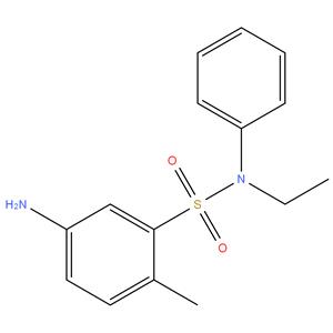 5-Amino-N-ethyl-2-methyl-N-phenylbenzenesulphonamide